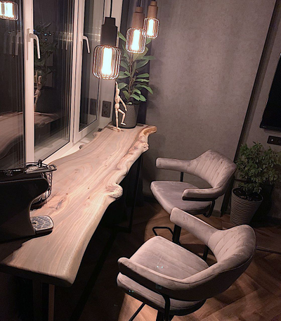 барная стойка из слэба, барная стойка из дерева, барная стойка в ресторан, барная стойка в квартиру