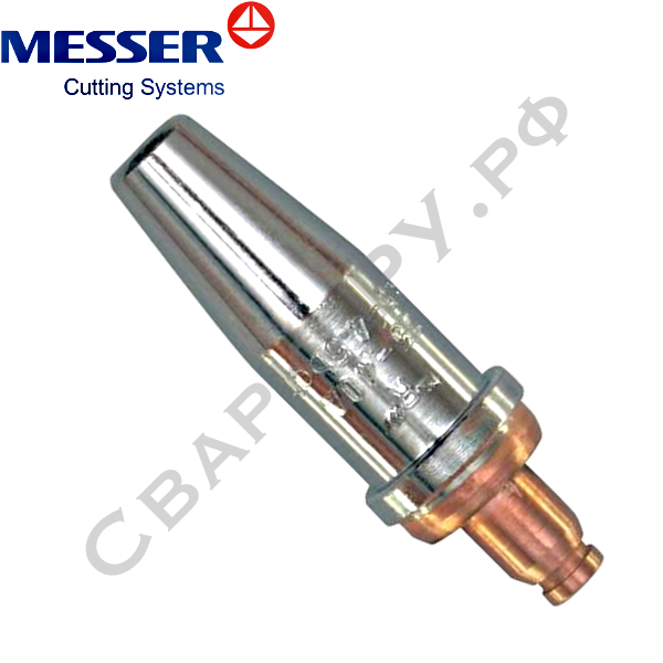 Мундштук резака ацетиленовый в сборе Messer A-BK 3-10мм блочный 71600503