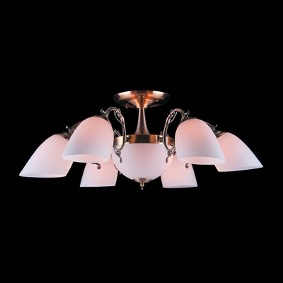 Классическая потолочная люстра 22010/6+2 античная бронза Ariele