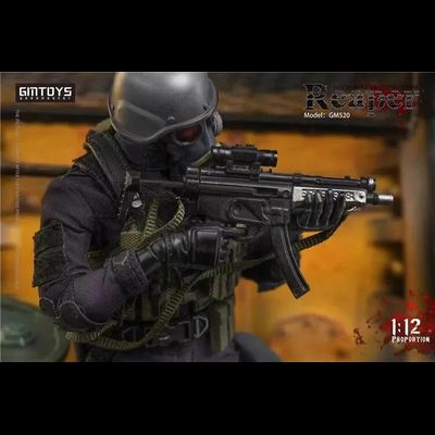 Ханк, лидер USS Alpha Team (Resident Evil, Обитель Зла) - Коллекционная фигурка 1/12 Reaper (GM520) - Gmtoys