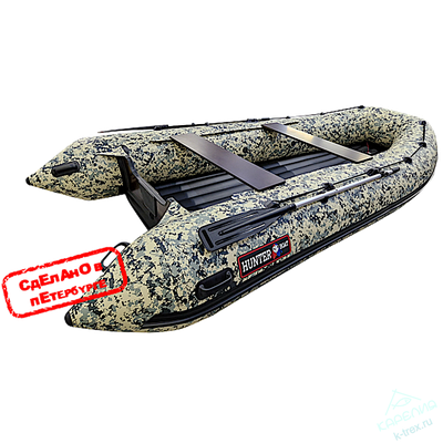 Лодка ПВХ Hunterboat Хантер Классика НД 390А