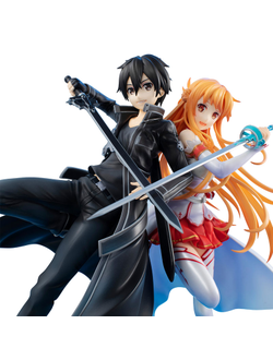 Фигурка 1/7 Асуна и Кирито (Asuna, Kirito SAO 10th Anniversary)