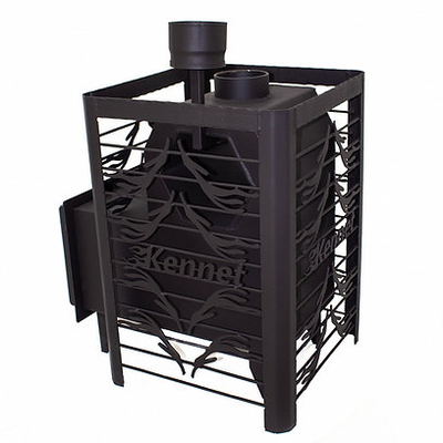 Печь банная Kennet Форт 12 сетка (котловая сталь 3мм) на 14 м.куб