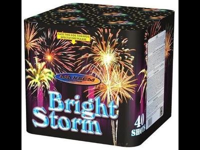 Батарея салютов BRIGHT STORM GP513 MAXSEM | Neva-Salut.com