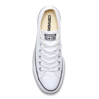 Настоящие Кеды Converse All Star Low Top белые низкие на платформе 560251C