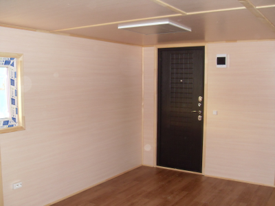 Модульное здание 6х7,2м "Стандарт-ЛДСП" (штаб, офис)