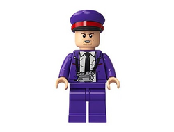 Stan Shunpike - Knight Bus Conductor Uniform, Red Band on Hat, n/a (hp192)