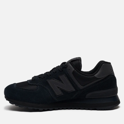 New Balance 574 All Black зимние