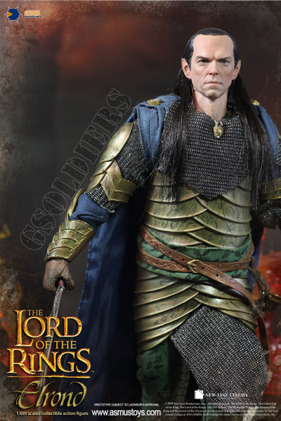 Коллекционная ФИГУРКА 1/6 scale Aciton Figure THE LORD OF THE RING SERIES: ELROND (LOTR024) - ASMUS