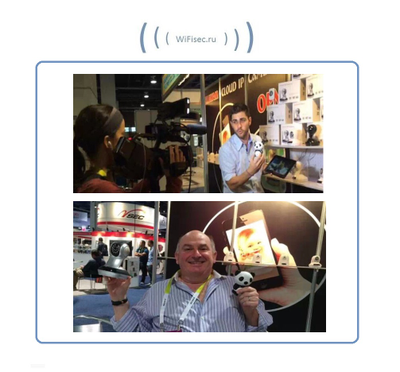 Видеоняня Panda WiFi-LAN видеокамера с DVR , HD (MIPC)