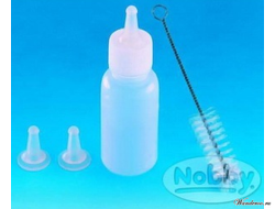 NOBBY Nurser Kit Набор для кормления с ёршиком  (1 бутылочка 50 мл , 2 соски, ершик для мытья) 25229