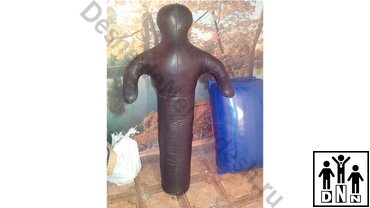 манекен борцовский кожаный одноногий