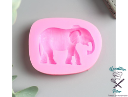 Молд силикон "Индийский слон" 1,2х6х4,8 см