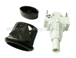 Кнопка розжига GEFEST ПКН - 508-444 овал (коричневая)