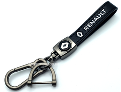 Премиум кожаный брелок с логотипом RENAULT