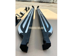 Пороги OEM Style для Chery Tiggo 8 Pro 2021-