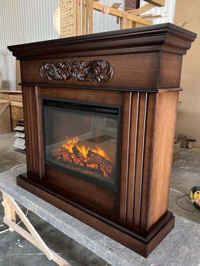 Электрокамин Кари LO с очагом Magic 24