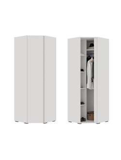 Хелен ШК 04 шкаф угловой Белый