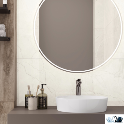 Керамогранит Laparet Connect pearl MR 59,5 х 119,1 см светло - серый матовый