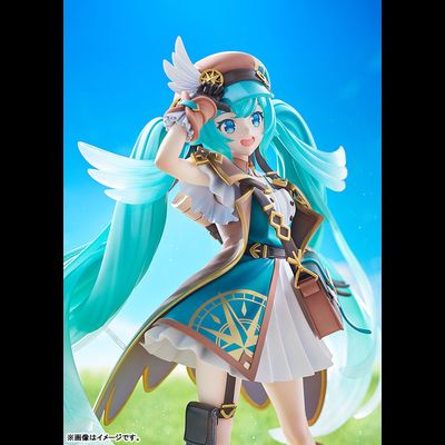 Фигурка 1/7 Мику Хацунэ (Miku Hatsune 100th Adventure Ver.)
