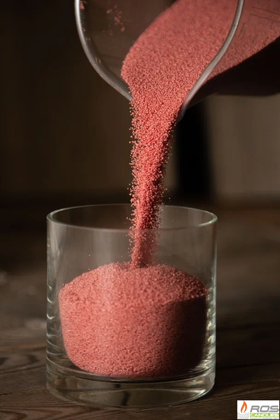 Набор цветных свечей: чёрные "Графит" - 1кг;  красные "Терракот" - 1кг; бежевые "Бежевый" - 1кг