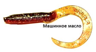 Твистер съедобный &quot;Рыбацкие FISHки Угорь UV&quot;, 210 мм / Машинное масло