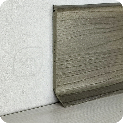 Напольный плинтус из Вспененного ПВХ HSL Dollken высота 80мм, толщина 5мм. цвет меерайхе