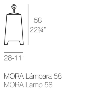Светильник напольный Mora LED