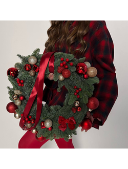 Венок из нобилиса 40 см