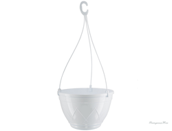 ГОРШОК "ЛИЛИЯ ПОДВЕСНАЯ" 4 л, цвет Белый
