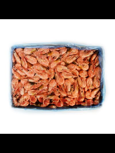 Креветка северная Мурманск, варено-мороженая, размер 120+.