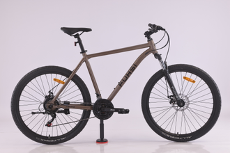 Горный велосипед FU664/ 21ск 26" Золотой рама 17"