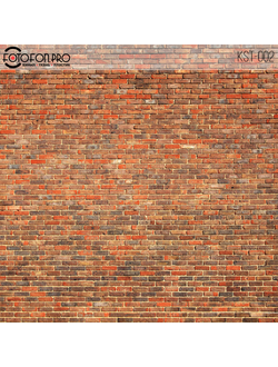 Фотофон виниловый «Кирпичная мадера»