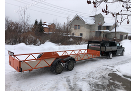 ВИС 2345 СЕДЕЛЬНЫЙ ТЯГАЧ С ПОЛУПРИЦЕПОМ,  6м., АМЕРИКАНСКОГО ТИПА