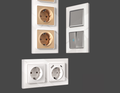 Рамки Белое стекло органическое, коллекция PLATOS_2