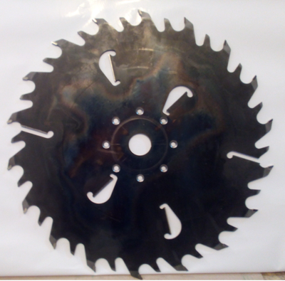 Пилы дисковые 600*50*24z+24+6 (3,8/6,0)WST с твердосплавными напайками и подрезными ножами