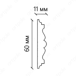 Молдинг SMG34