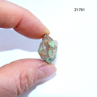 Бирюза натуральная (необработанная) Казахстан арт.21791: 2,8г - 18*13*11мм