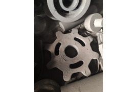 звездочка для вала топки