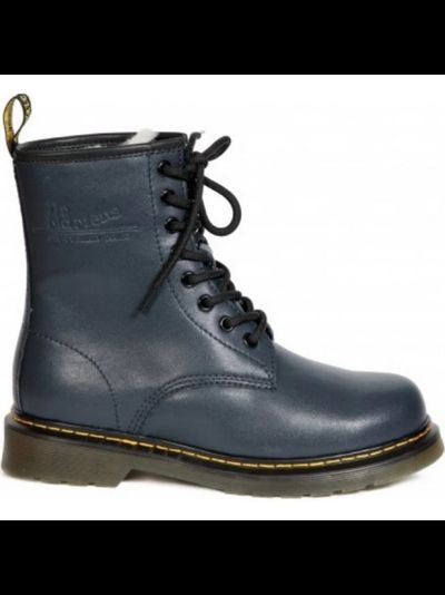 DR.MARTENS 1460 DARK BLUE SMOOTH FLEECE С МЕХОМ