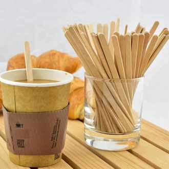 Coffee Stirrer   ასარევი ხის  ჩხირები 500 ც.