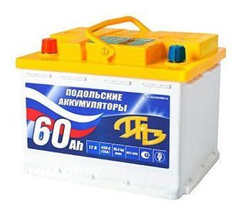 АКБ Подольск 6CT-60 п.п