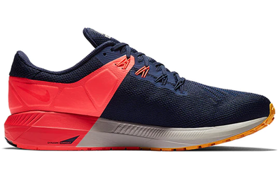 Купить в Москве Кроссовки Nike Air Zoom Structure 22 Blackened Blue Orange Peel AA1636-400