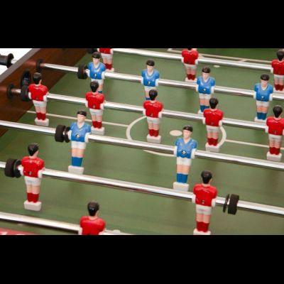 Настольный футбол (кикер) «Maccabi Mini» (121x61x81, махагон, складной)