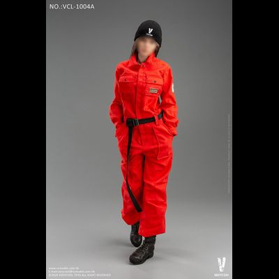 Женский комплект с комбинезоном (оранжевый) 1/6 Work-Wear Set (Tangerine) (VCL-1004A) - VERYCOOL
