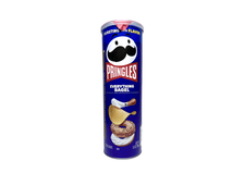 Американский ПРИНГЛС со вкусом Бейгла с крем сыром ( EVERYTHING BAGEL), в упаковке 158 гр