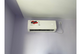 Монтаж кондиционера в два этапа