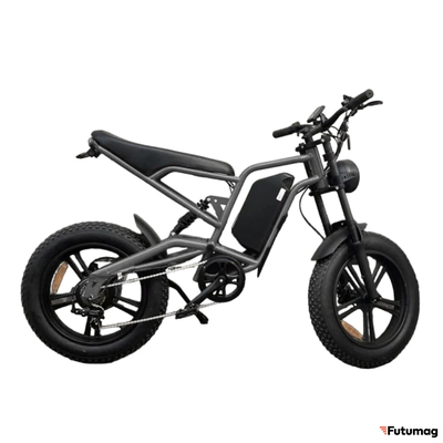 Электровелосипед IKINGI S6 PRO серый