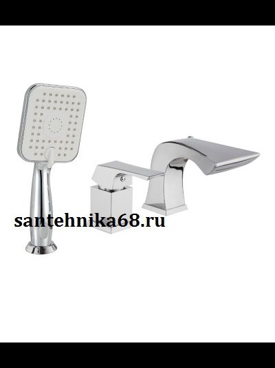 Смеситель для ванны Lemark лемарк LM4545C на 3 отверстия