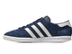 Adidas Hamburg Синие с белой подошвой (41-43) Арт.005М